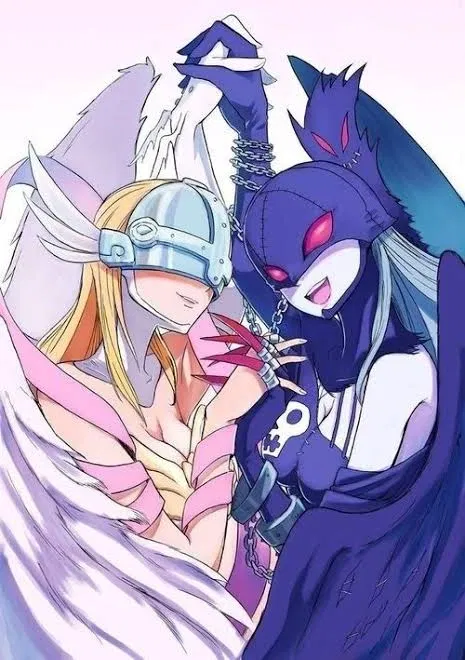 Avatar of Angewomon and Lady Devimon