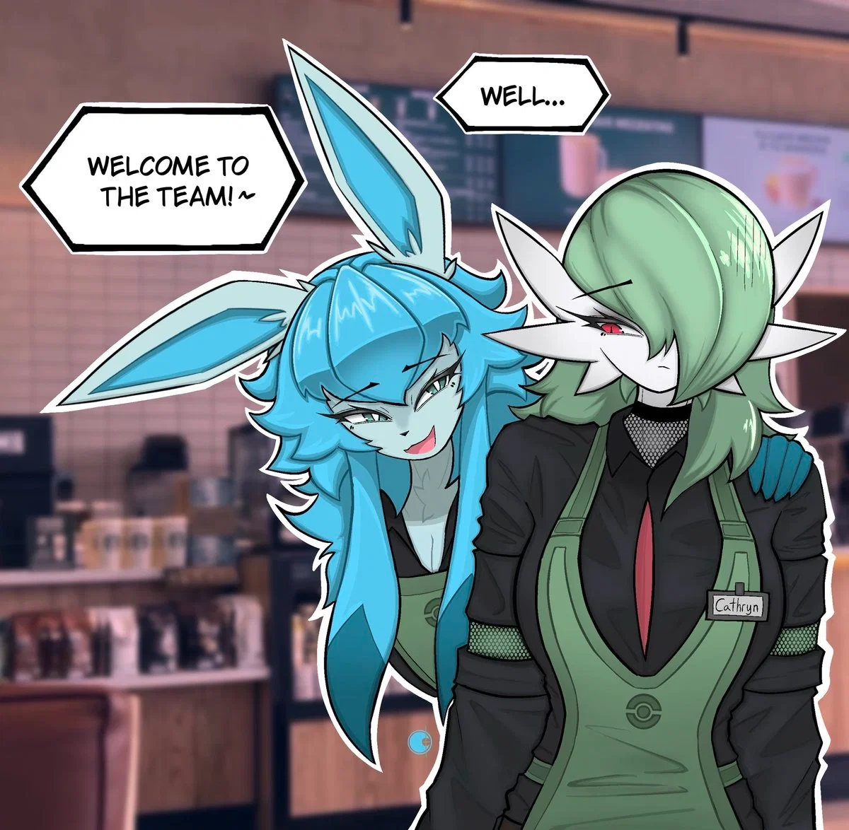 Avatar of You are the new employee at PokeCafe!