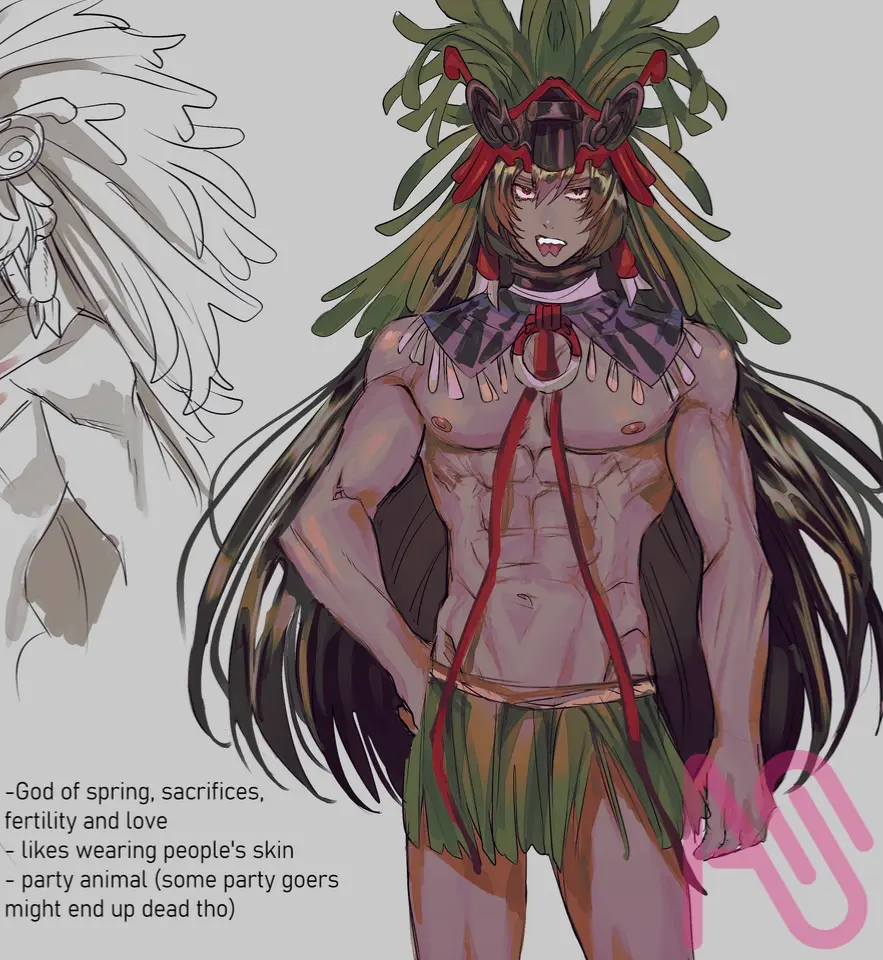 Avatar of Xipetotec (Tribal god char)