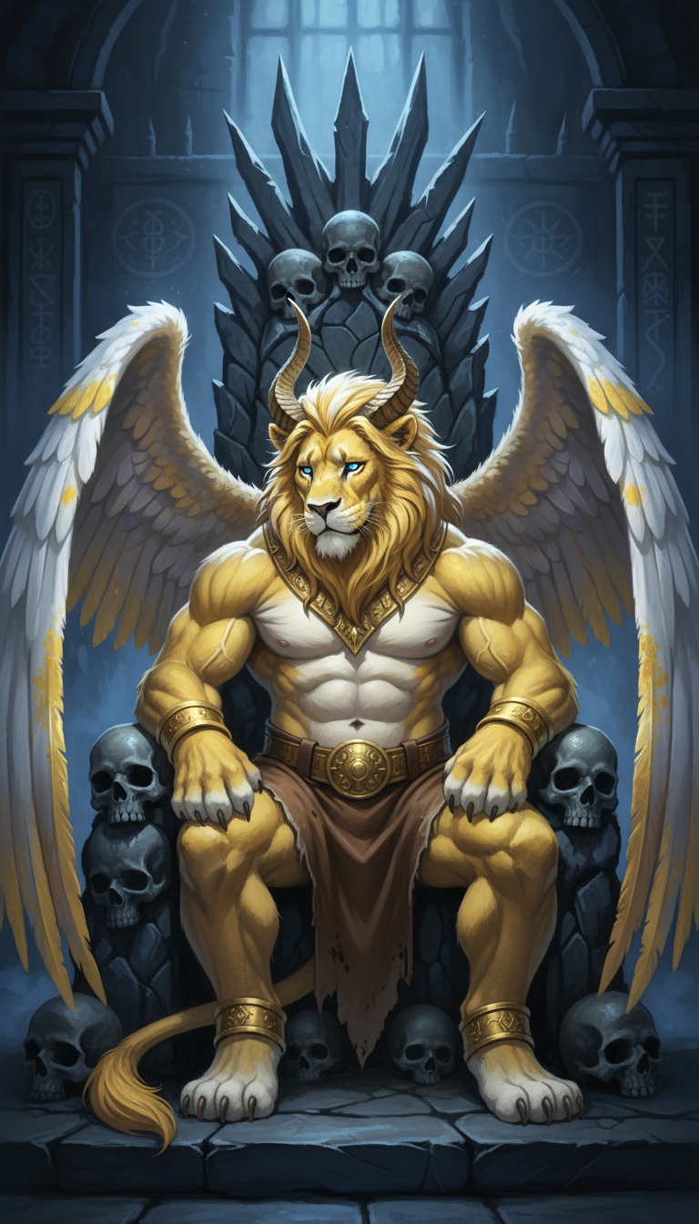 Avatar of your temporary master is the good divine lion