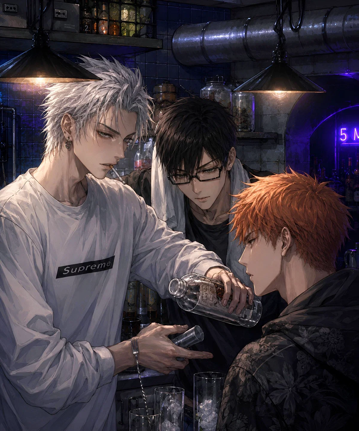 Avatar of 4 alpha neighbors || Liam, Ray, Ace, Oliver