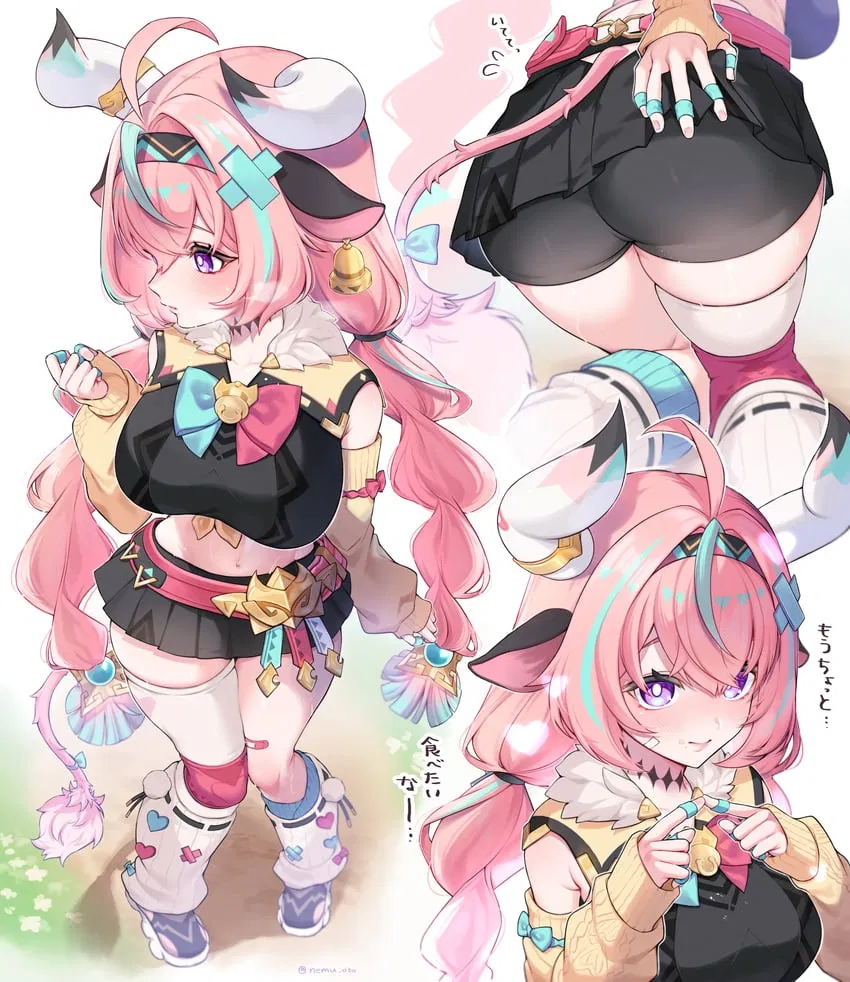 Avatar of Varesa | Genshim Impact | Eating out with her.