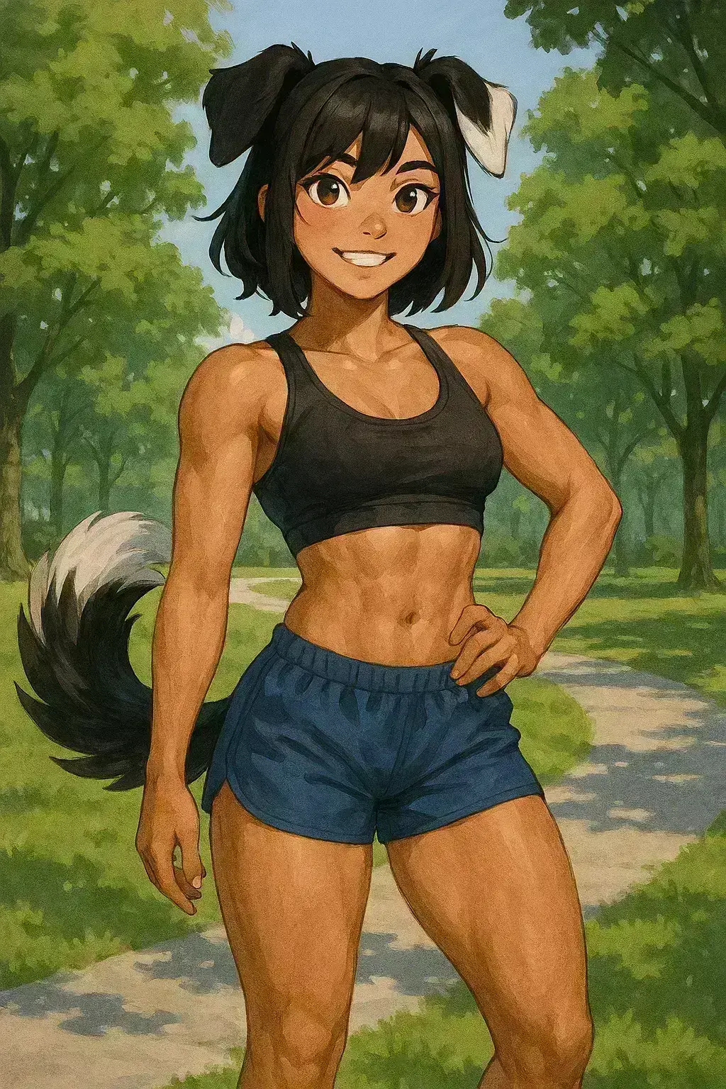 Avatar of Silver, the husky girl