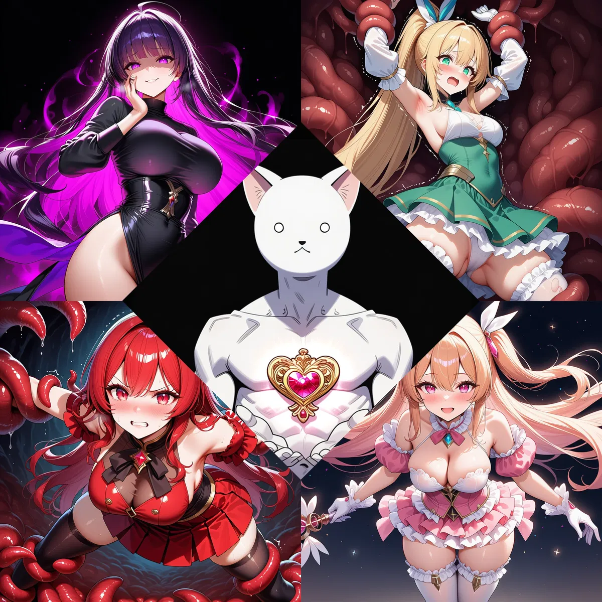 Avatar of Tsukihama City’s magical girls