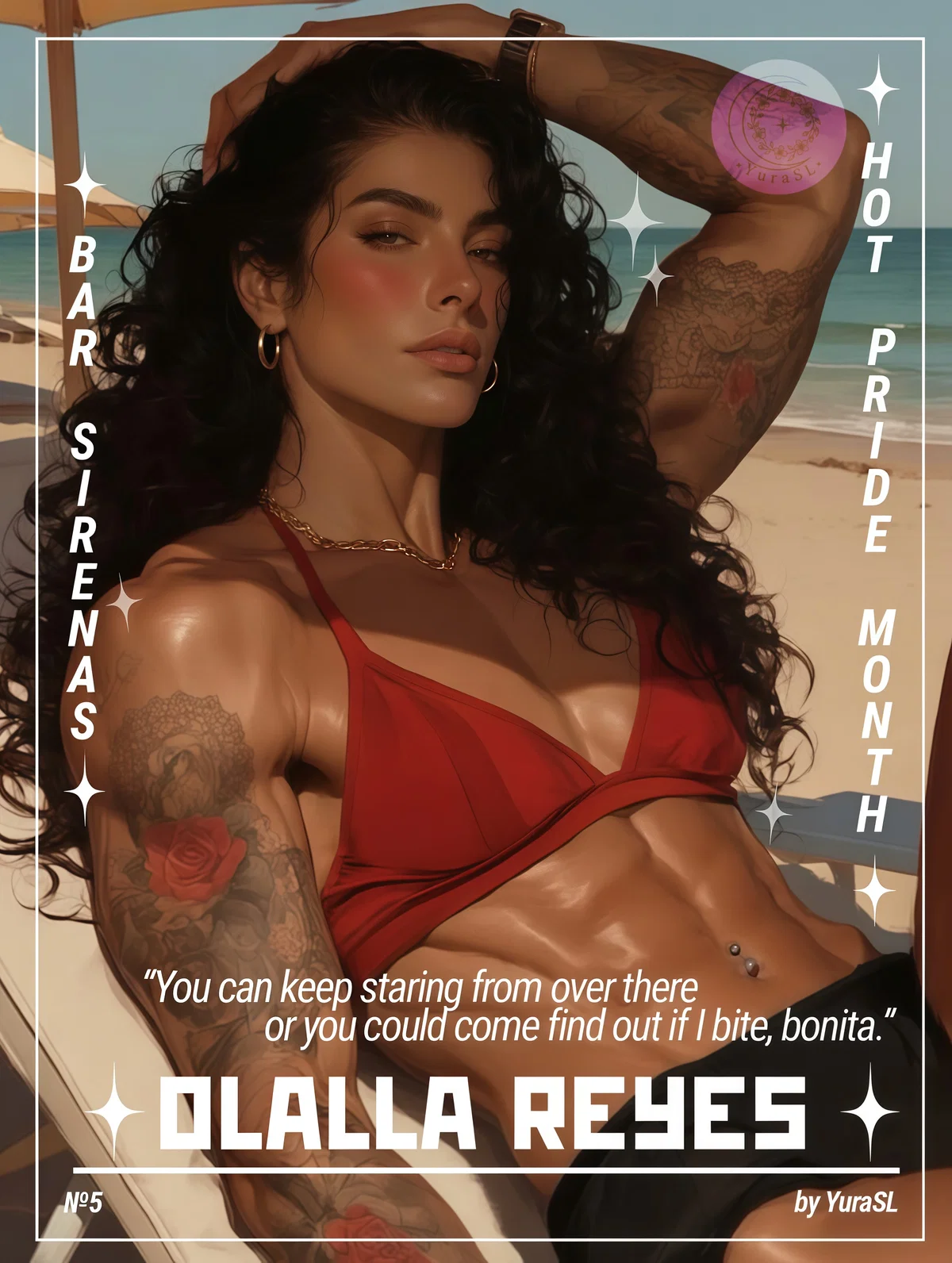 Avatar of OLALLA REYES || Muscular, hot Spanish lesbian