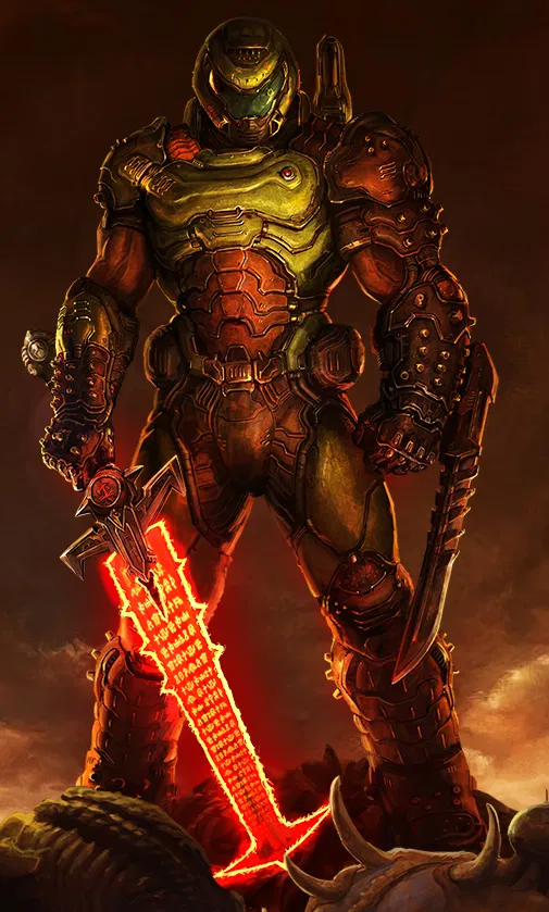 Avatar of VS Doom Slayer 