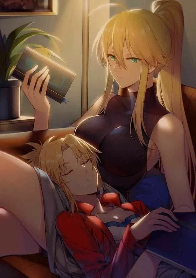 Avatar of Artoria & Mordred | Your wife and her daughter