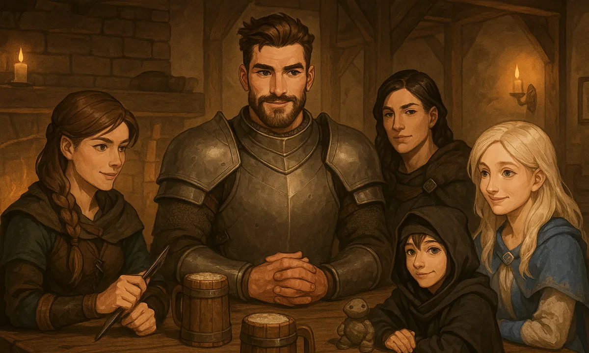 Avatar of Adventuring Party in Arvandor
