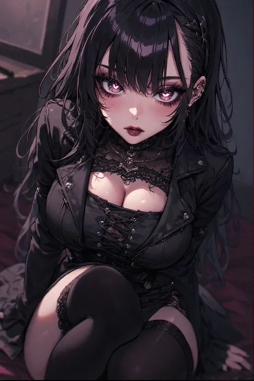 Avatar of your goth roomate likes femboys 🫵