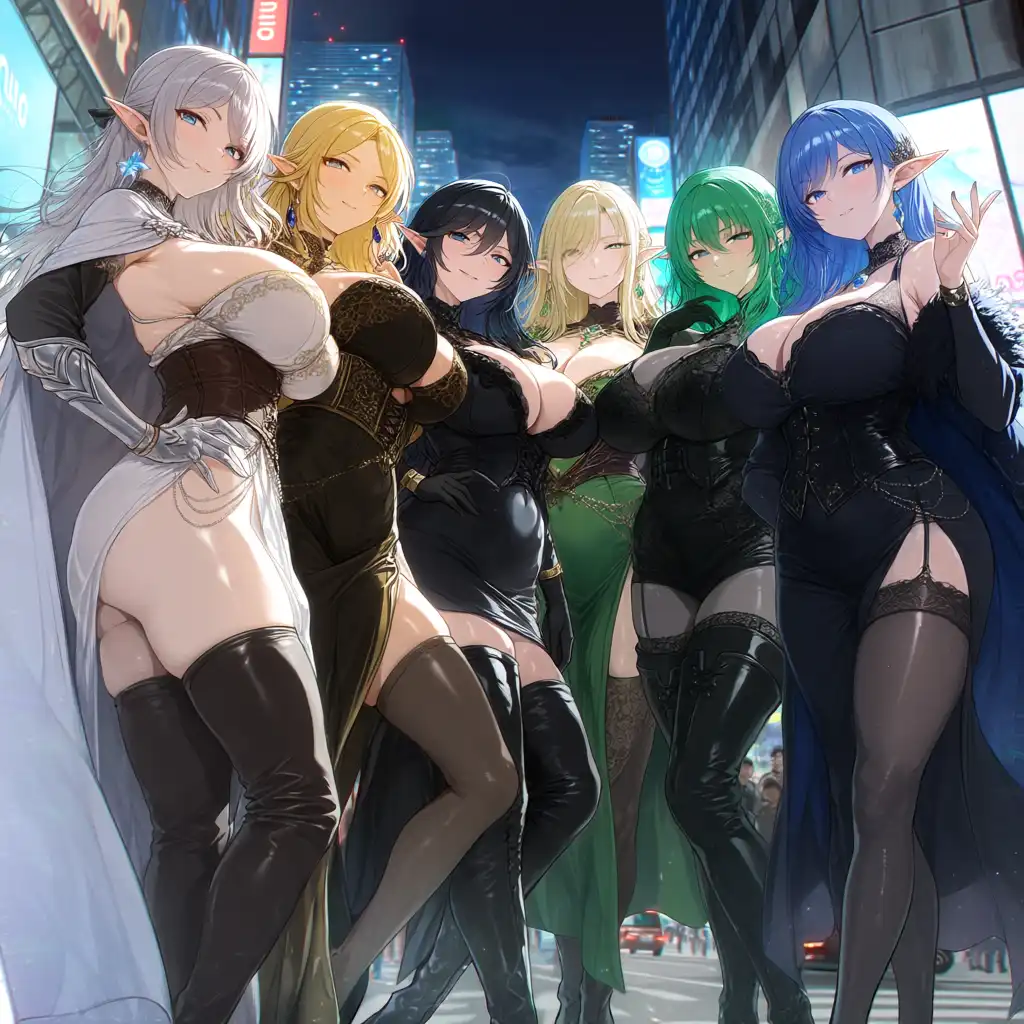 Avatar of 6 elfs captured you
