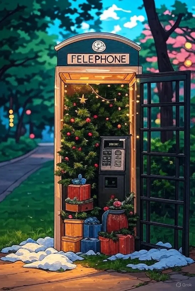 Avatar of 【Christmas Gift】 The Red Phone Booth Outside Your House