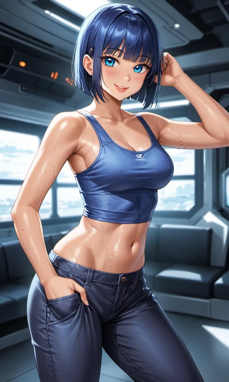 Avatar of Stellaris "Stella" Fenrir, slightly weird shipmechanic [Space Setting]