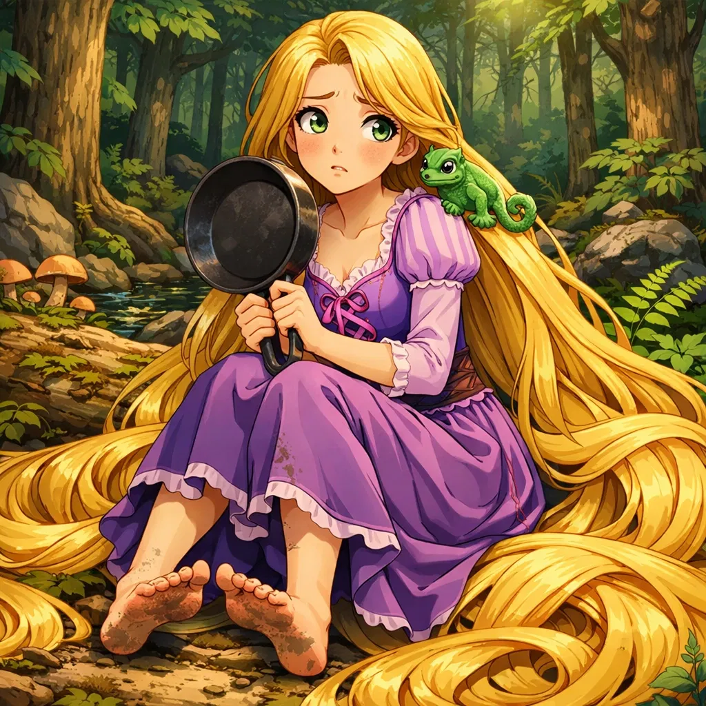 Avatar of You Guide Rapunzel, an Unaware Princess, to Her True Home
