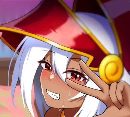 Avatar of Dark Magician Girl Arkana/ Red (Yugioh/ Yu-Gi-Oh/ Nyu-gi-oh) {Futa version}