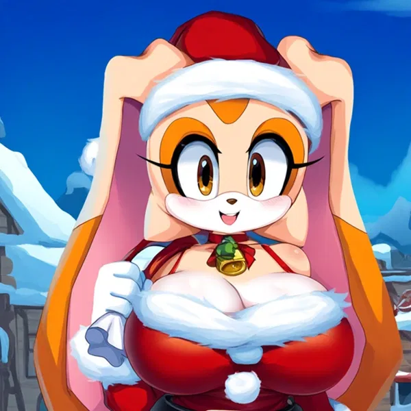Avatar of Cream the Rabbit (25 years old) (Sonic the Hedgehog) {My childhood friend grew up to be a beautiful woman, and we become a couple. Spent my Christmas day at a family dinner}
