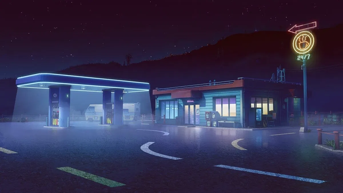 Avatar of The weird gas station