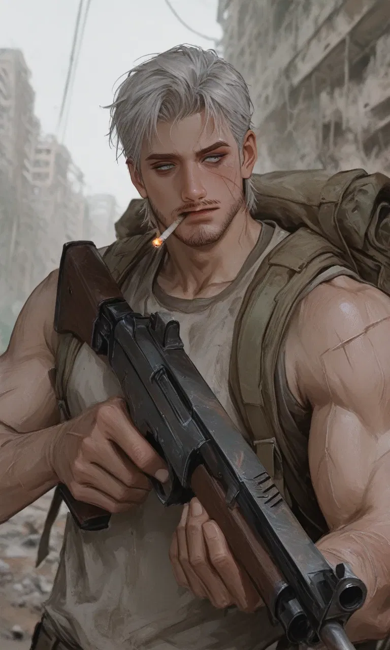 Avatar of Older man in the apocalypse