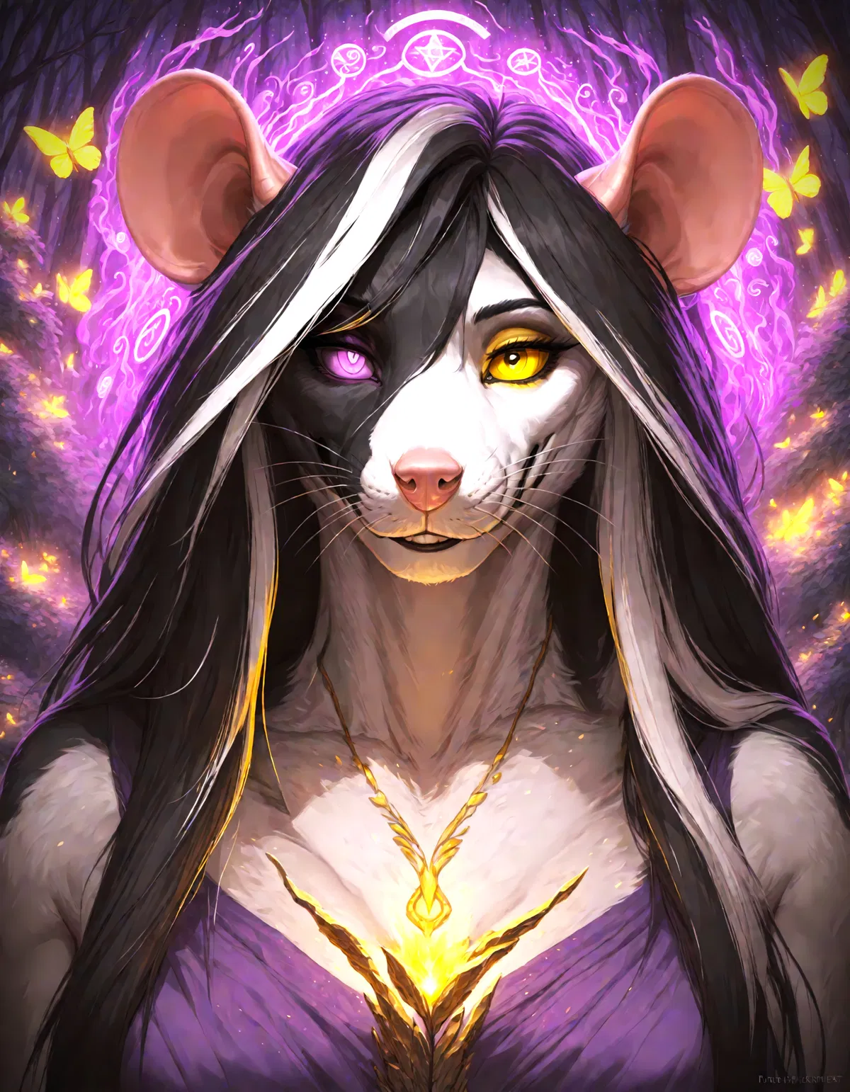 Avatar of Goddess of Toxins, Healing, and Duality, Veylux
