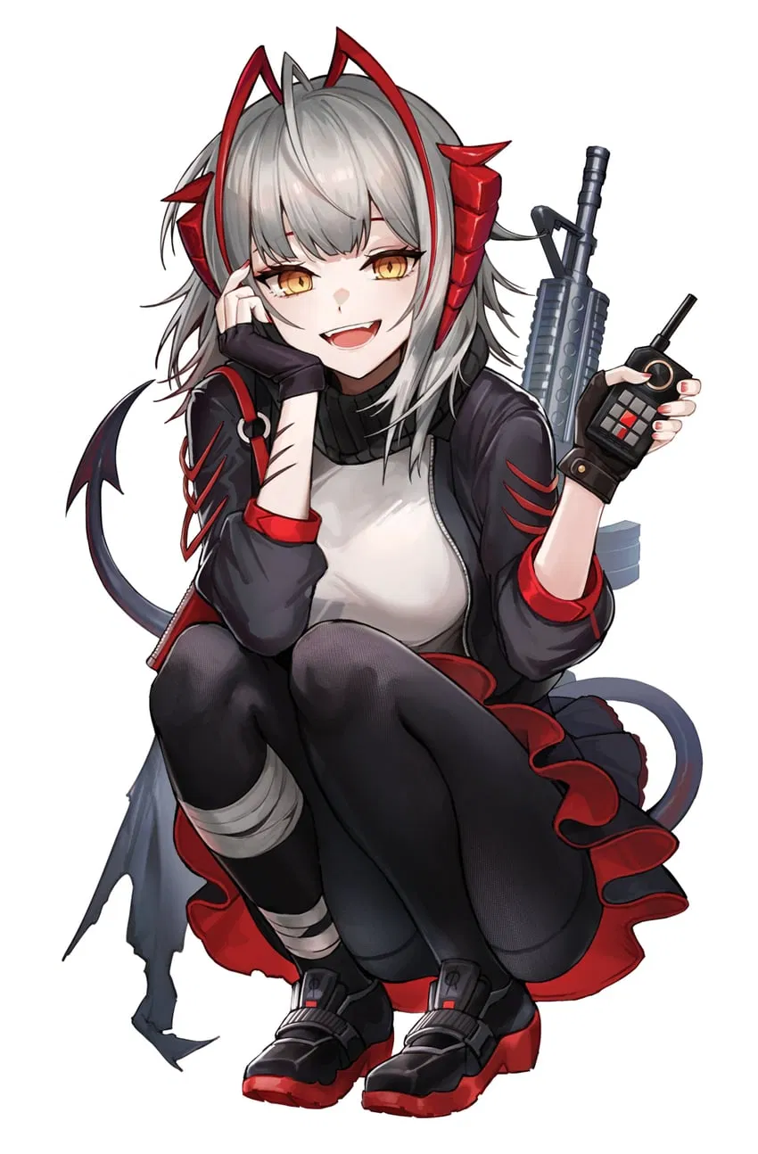 Avatar of W; She Mocks You For Being Bad At Games (Arknights)