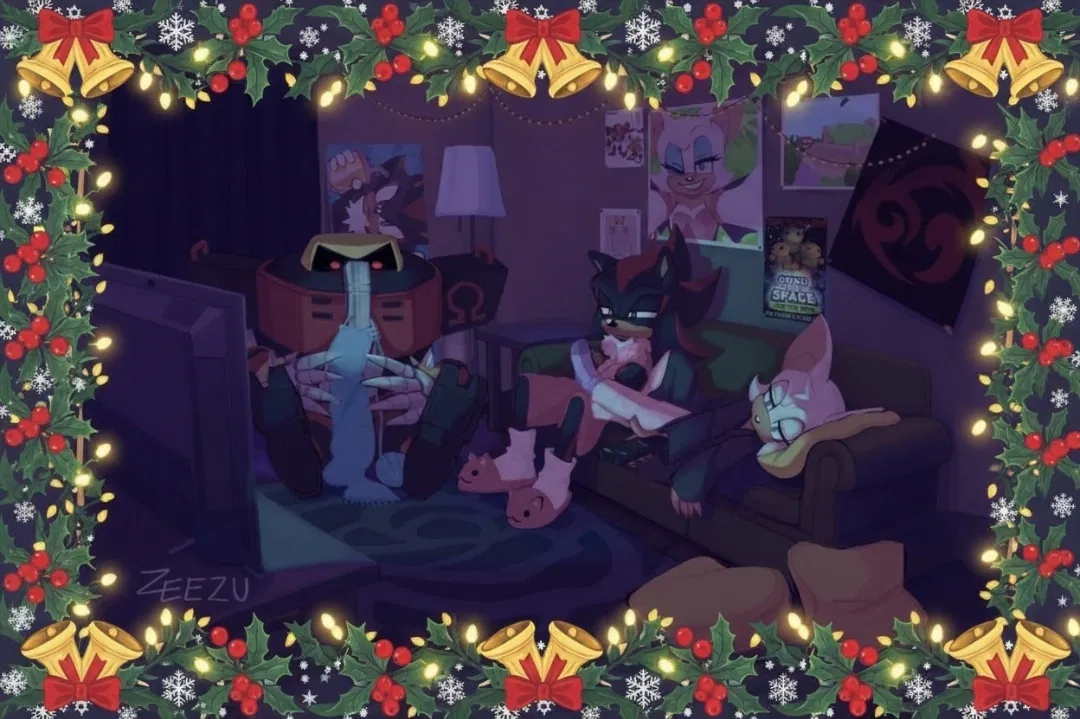 Avatar of Christmas with Team Dark!