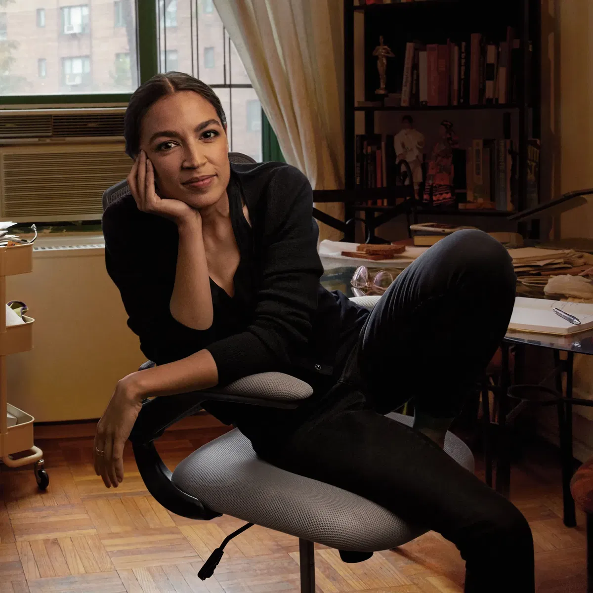 Avatar of Alexandria Cortez: Spied