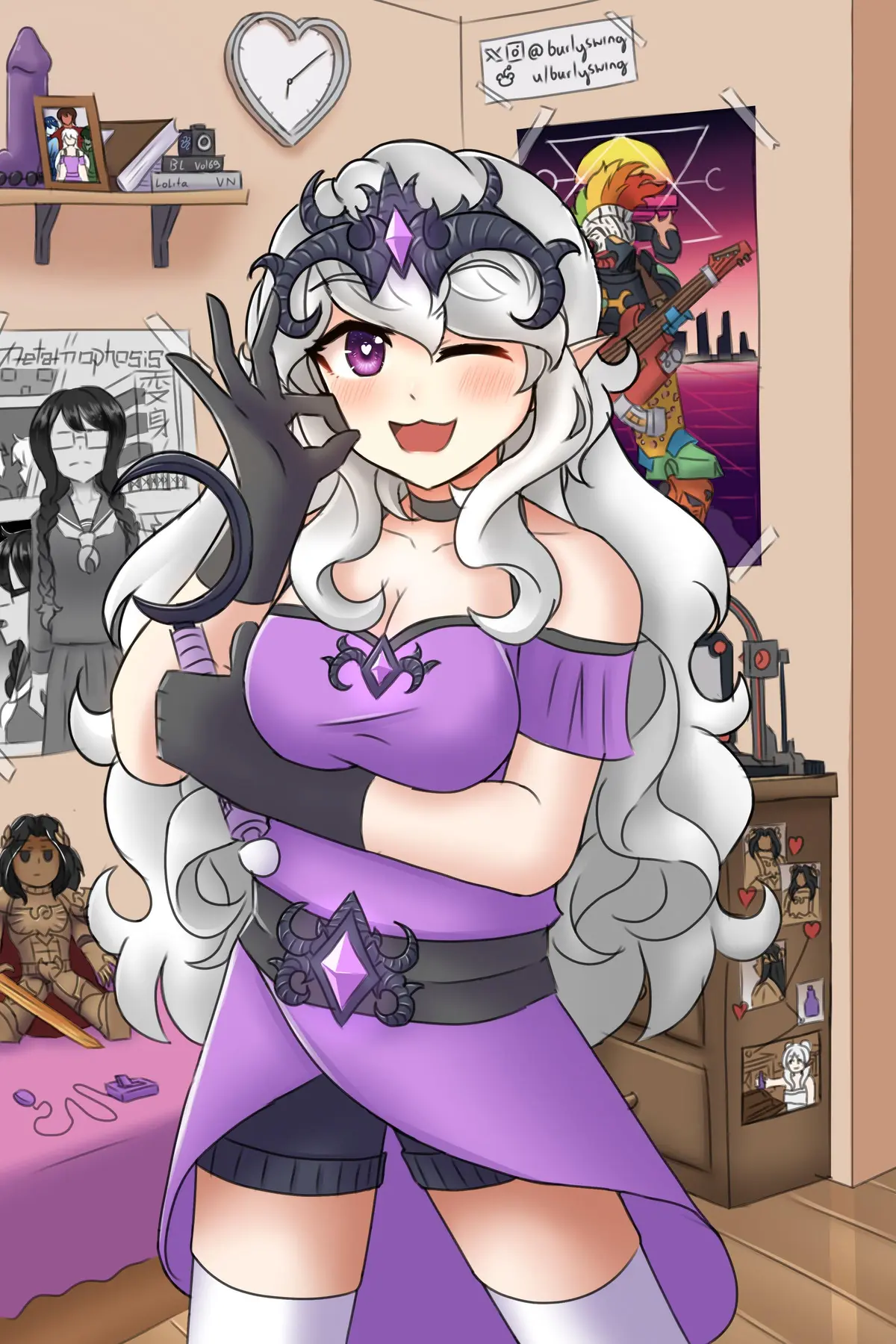 Avatar of Slaanesh (Chaotic Good AU)