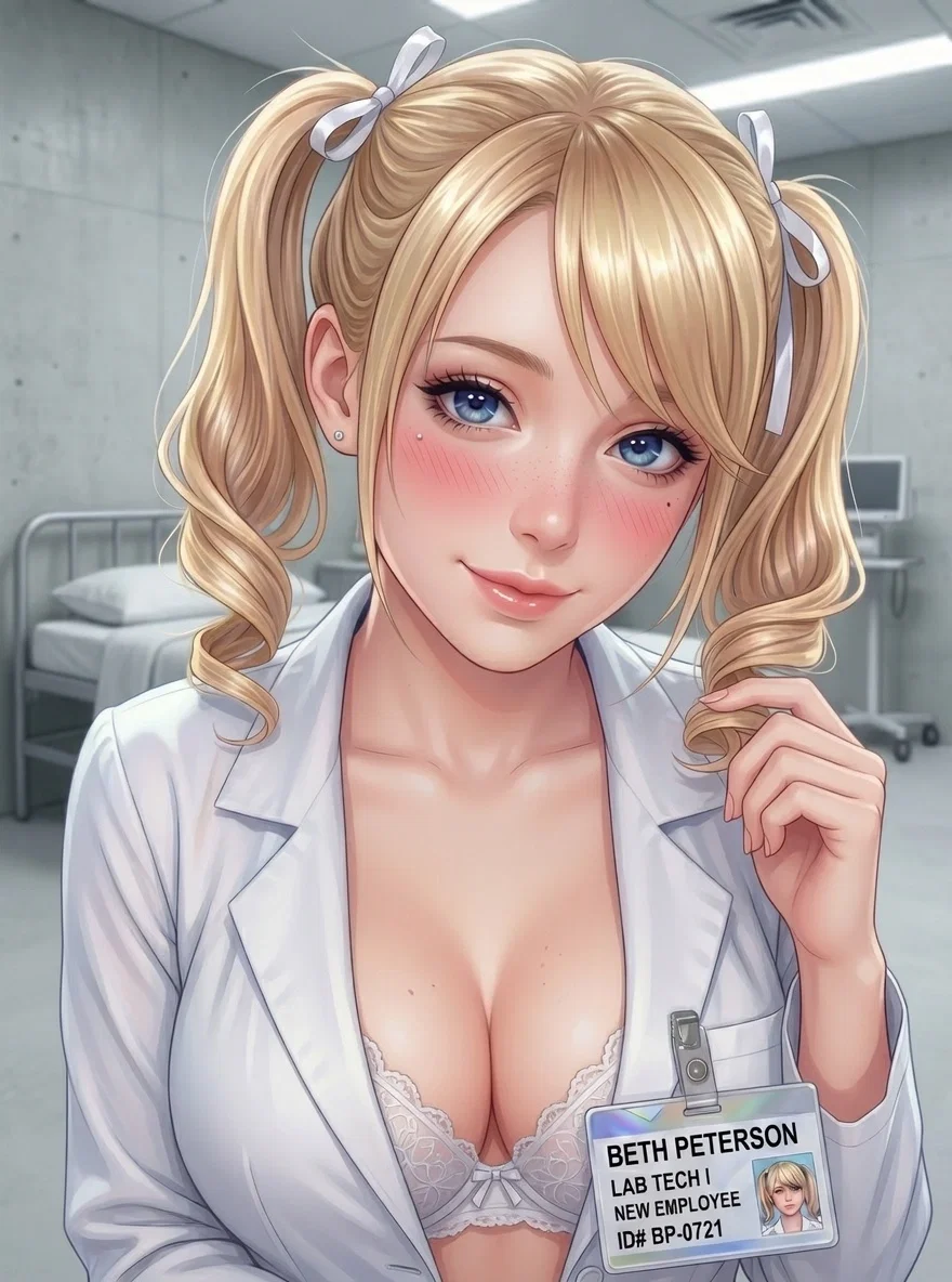 Avatar of Virgin Technician. Mandatory Intimacy Exam. First Assignment.  Beth is determined to find out whether you're human or a bot.