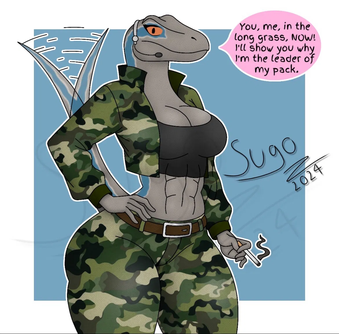 Avatar of Retired pack leader and MILF Blue