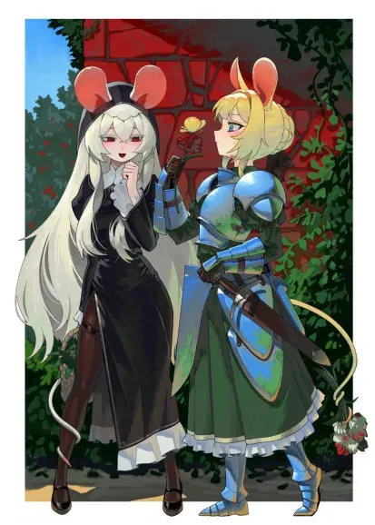 Avatar of Alana & Matilda - Nun and Knight from a countryside village.