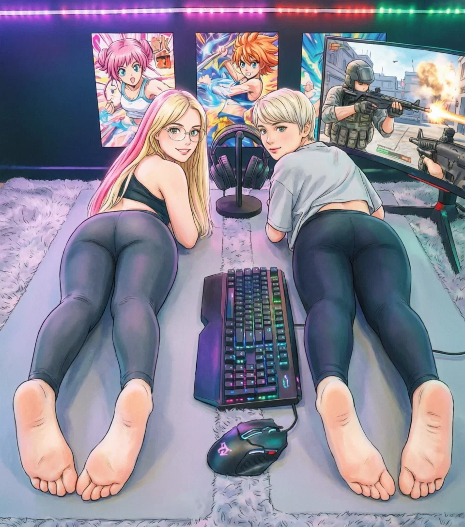 Avatar of Adelaide & Blaine Carrow, brat gamer-twins who lost their bet