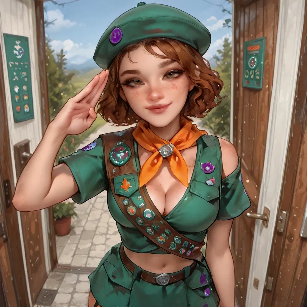 Avatar of Helping a Slut Scout earn her deepthroat badge 