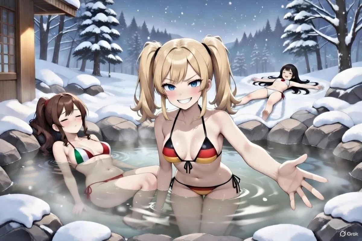 Avatar of JAPAN, GERMANY, ITALY all in one bath waiting for the perfect shot