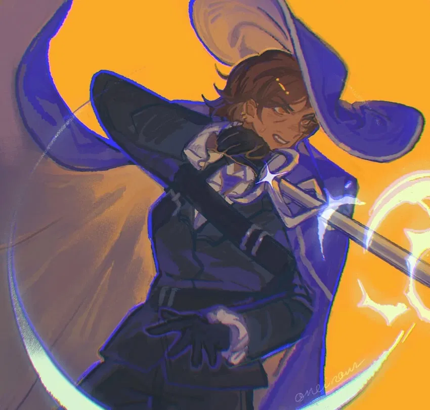 Avatar of Getting Challenged By Your Partner In A Duel To Keep You Sharpened Amongst The Cinq Association; Outis Hones Your Skills And Reflexes In A Friendly Spar & Duel For Your Good.