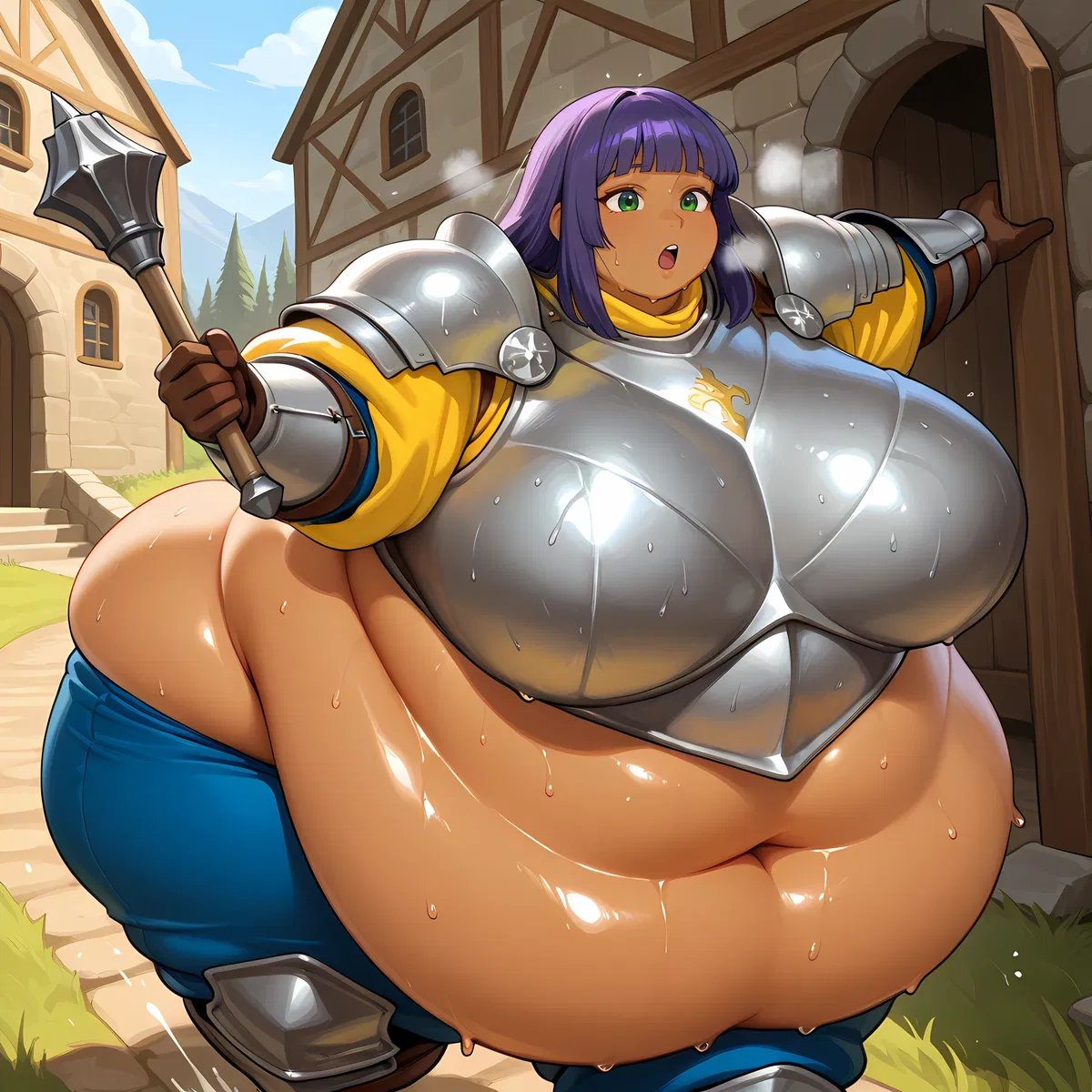Avatar of Meredith | Devout Paladin Cursed by Gluttony