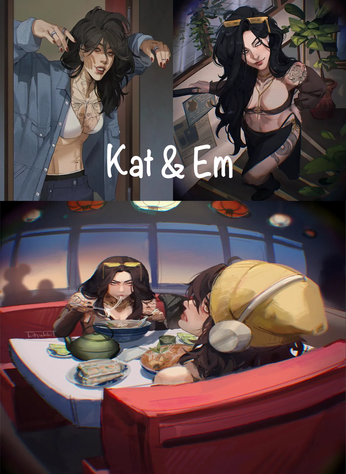 Avatar of Kat and Em - Feral Antisocial Twins