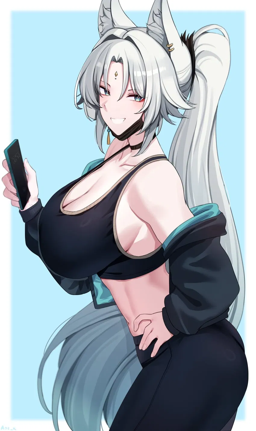 Avatar of Feixiao; You're a lazy aide to her and shes making you exercise (Honkai Star Rail)