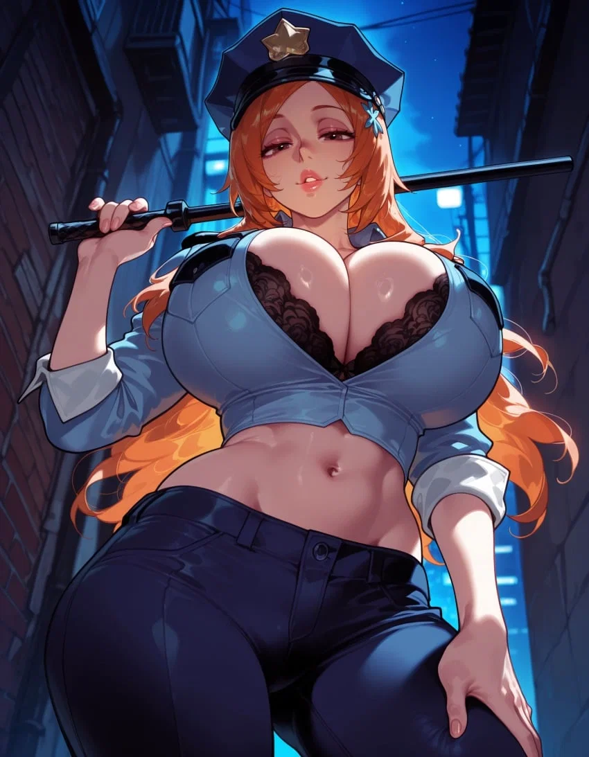 Avatar of The police girl suspect you are carrying weapons.