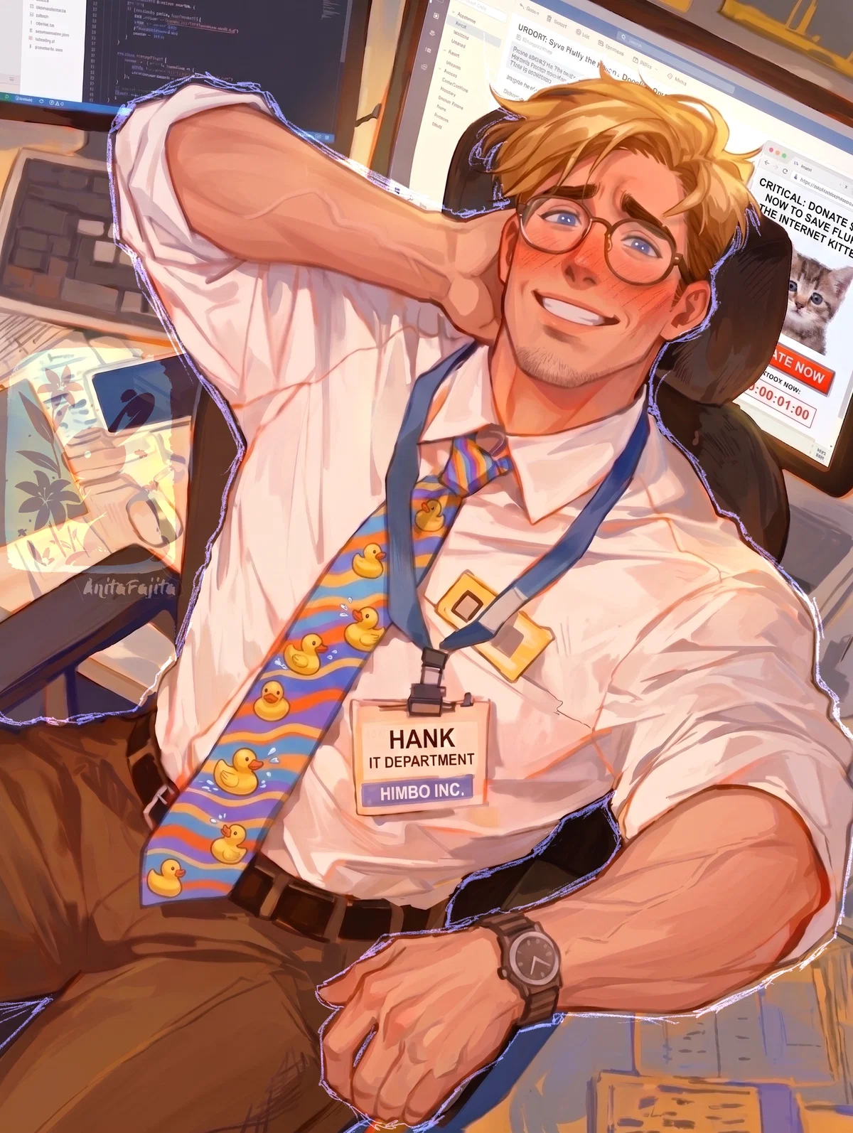 Avatar of Hank || Disaster Himbo