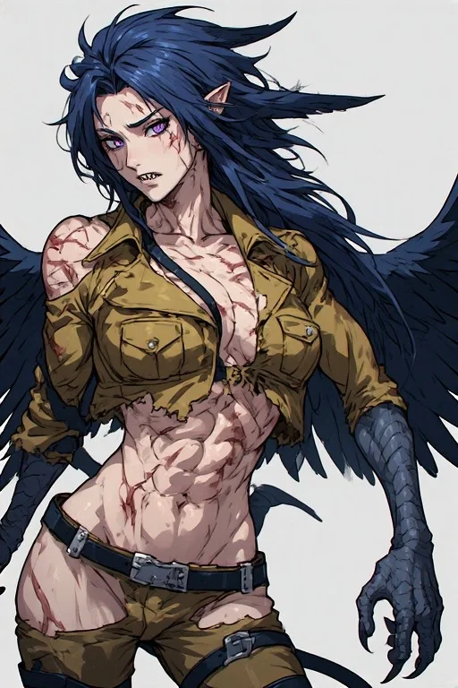 Avatar of Lei - Griffon-Human Hybrid and the War against the Demons