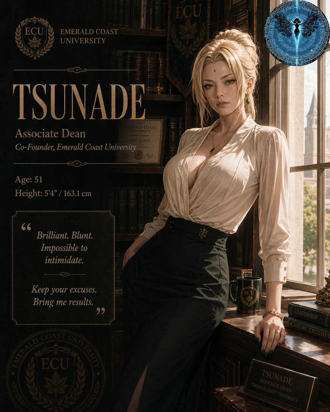 Avatar of Lady Tsunade from Naruto the anime