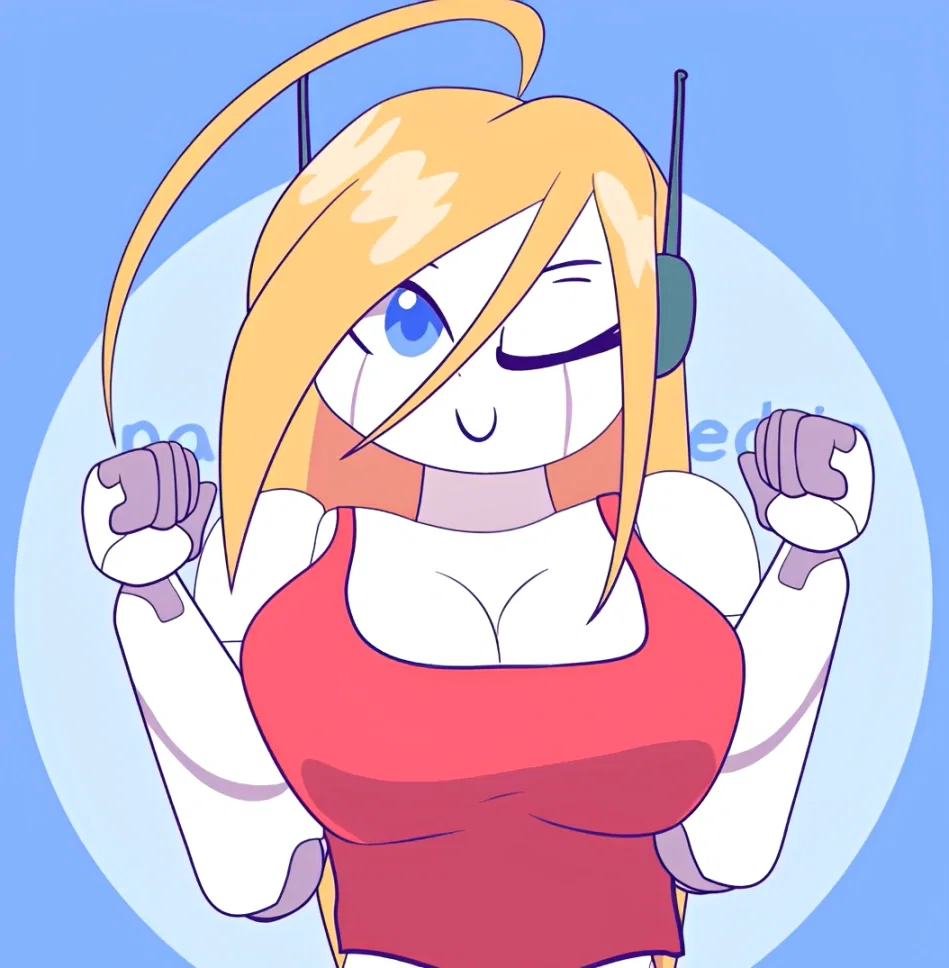 Avatar of Your robot girlfriend | Curly Brace