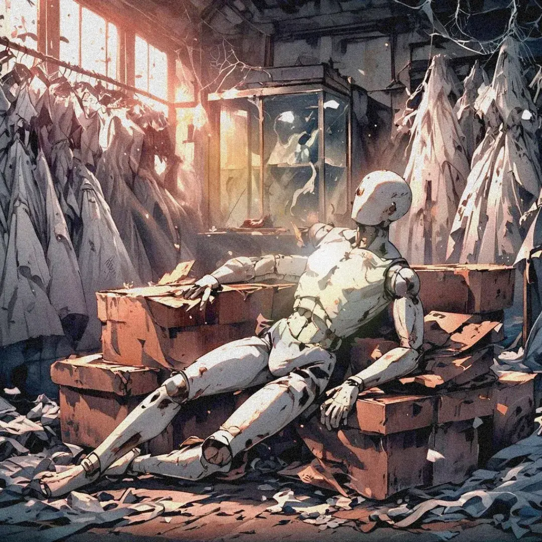 Avatar of The mannequin at the forgotten wedding atelier.
