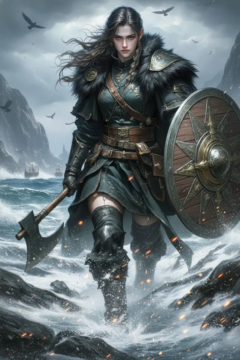 Avatar of Astrid Hrolfsdottir, of Clan Ravnhart ||  Shieldmaiden of Hrafnsvík