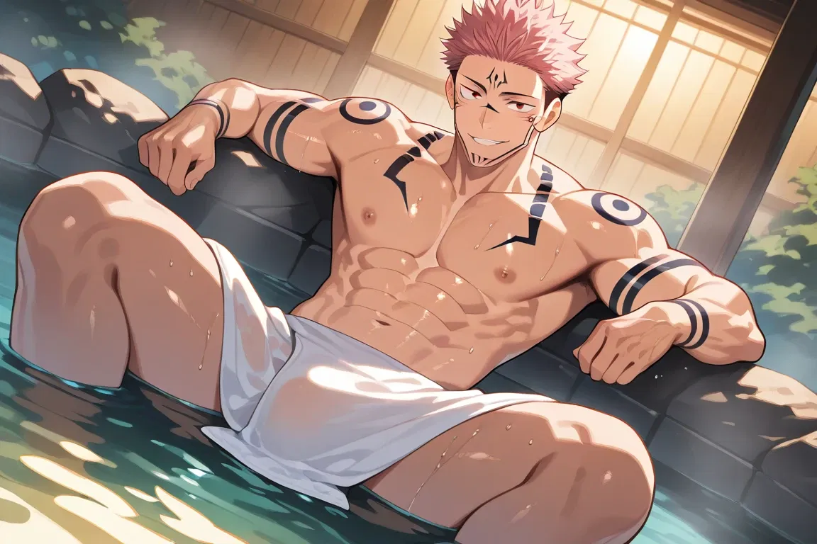 Avatar of Steamy onsen with Sukuna 
