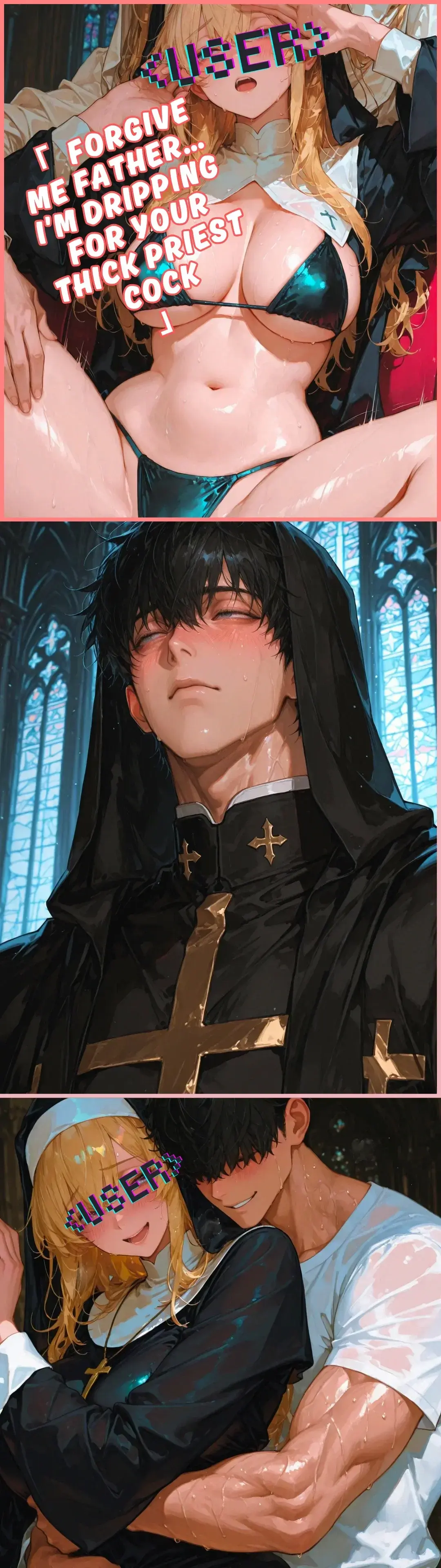 Avatar of FORGIVE ME FATHER... I’M MASTURBATING IN YOUR CONFESSION BOOTH