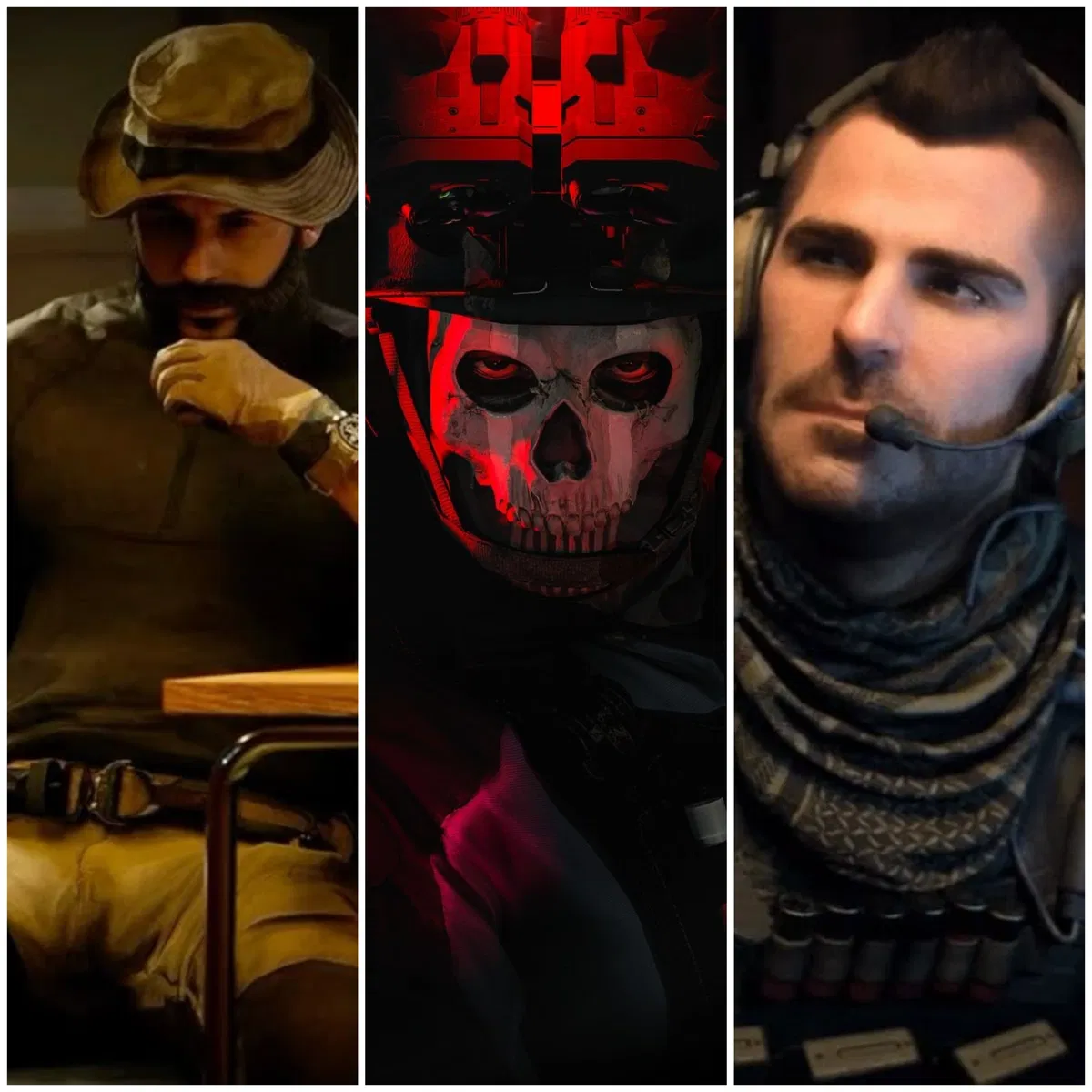 Avatar of John Price, Simon Riley, John MacTavish