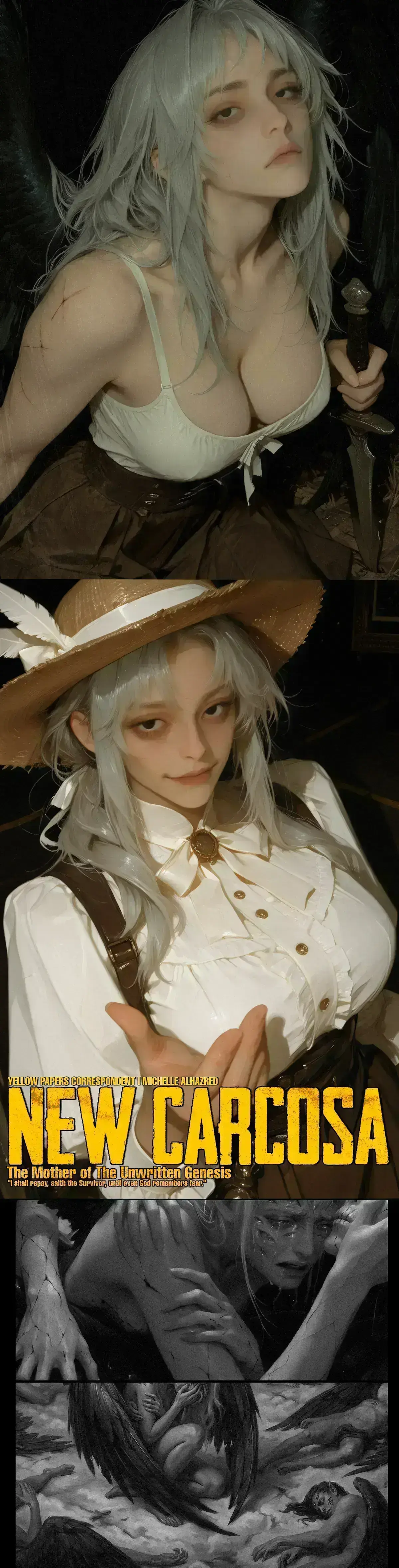 Avatar of "Wanna Help Me Kill God?" || Evangeline