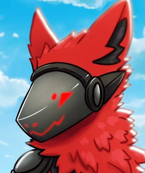 Avatar of Protogen thing, but it's macro this time