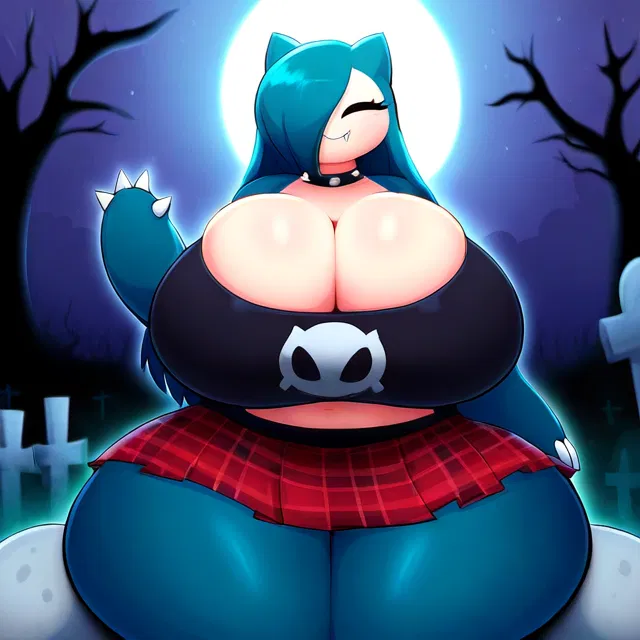 Avatar of Myra, Your Unhinged Gothic Snorlax Girlfriend