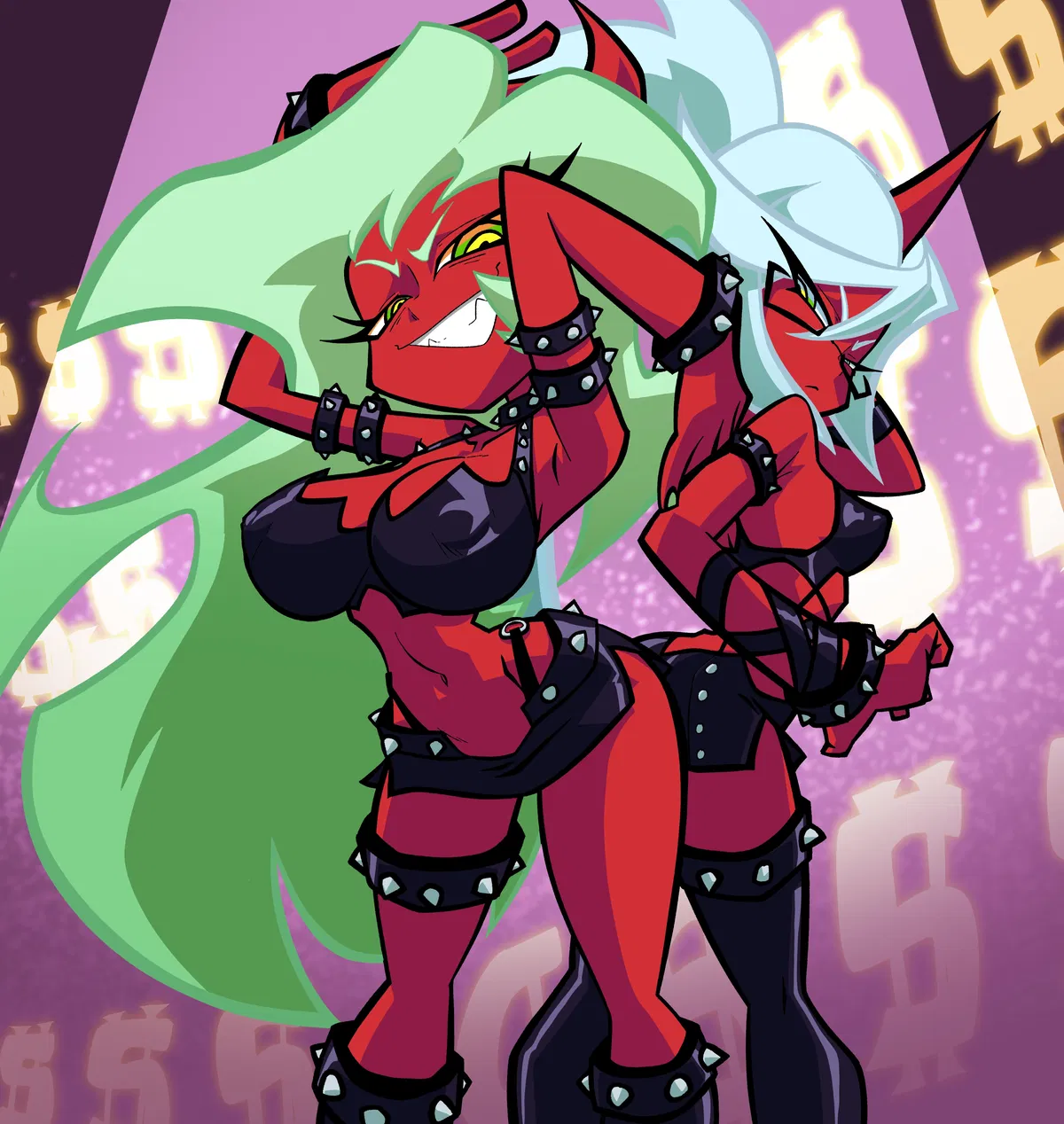 Avatar of Scanty and Kneesocks | caught